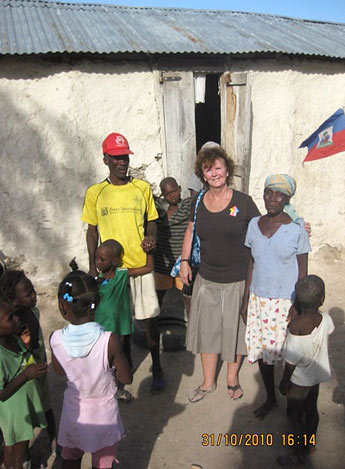 A village outside Port au Prince